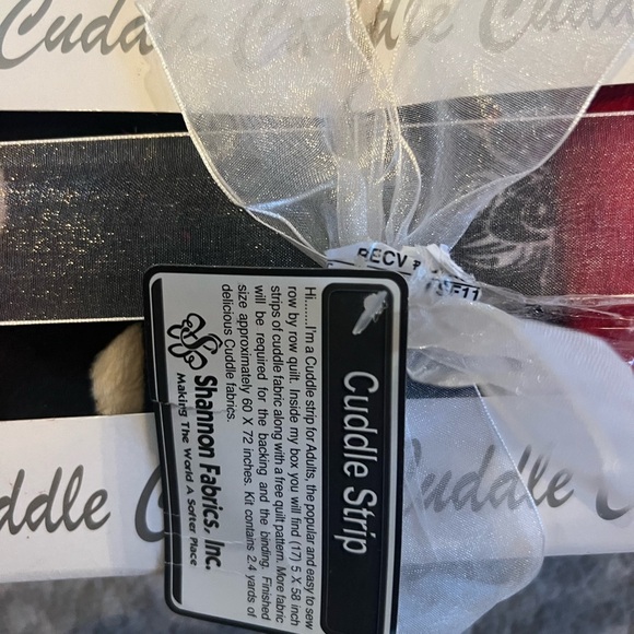Cuddle Strips Quilt Front Strips NWOT Tags - Picture 2 of 5